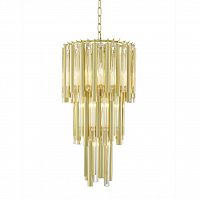 люстра gigi 7 gold от delight collection прозрачная/золото в Дзержинске