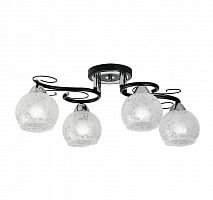 потолочная люстра idlamp carmela 234/4pf-blackchrome в Дзержинске
