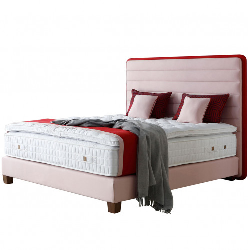 кровать двуспальная 160х200 розовая lounge headboard в Дзержинске