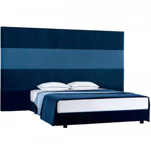 кровать двуспальная 160х200 синяя headboard play в Дзержинске