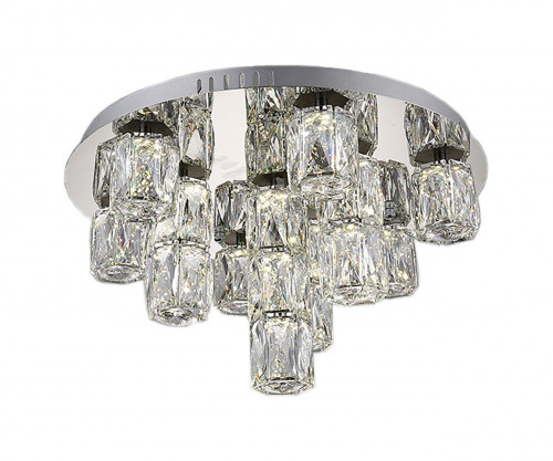 потолочная светодиодная люстра kink light аква-кристалл 08620-10 в Дзержинске