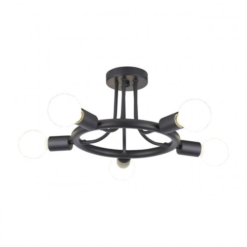 потолочная люстра arte lamp a6063pl-5bk в Дзержинске
