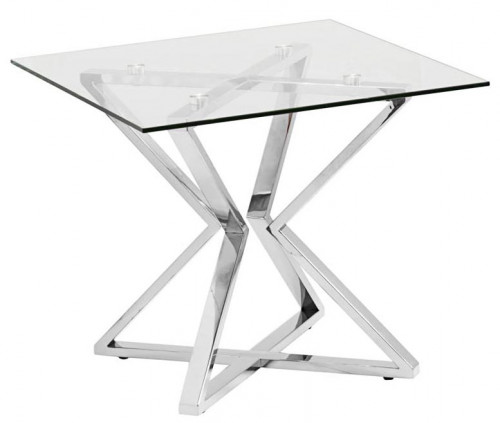 стол журнальный cube silver хром в Дзержинске
