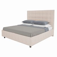 кровать двуспальная 180х200 светло-бежевая royal black в Дзержинске