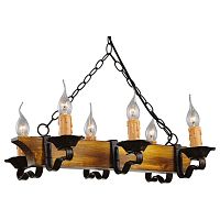 подвесная люстра arte lamp taverna a9525lm-6br в Дзержинске