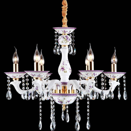 подвесная люстра arte lamp contessa a6613lm-6go в Дзержинске