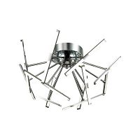 потолочная светодиодная люстра odeon light spring 4104/48cl в Дзержинске