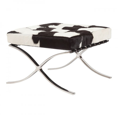 оттоманка barcelona stool бело-черная в Дзержинске