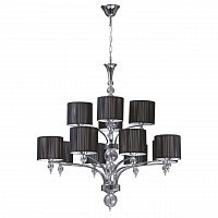 дизайнерская подвесная люстра spot light lyon 5070124 черная в Дзержинске