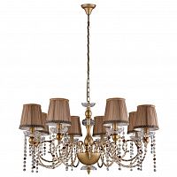 подвесная люстра crystal lux alegria sp8 gold-brown в Дзержинске