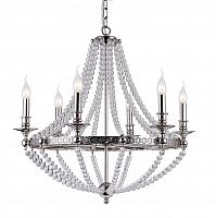подвесная люстра crystal lux perugia sp6 хром в Дзержинске
