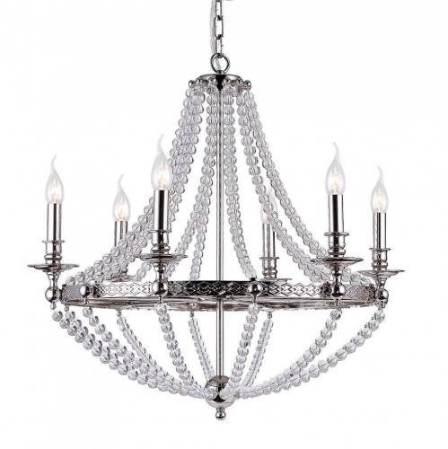 подвесная люстра crystal lux perugia sp6 хром в Дзержинске