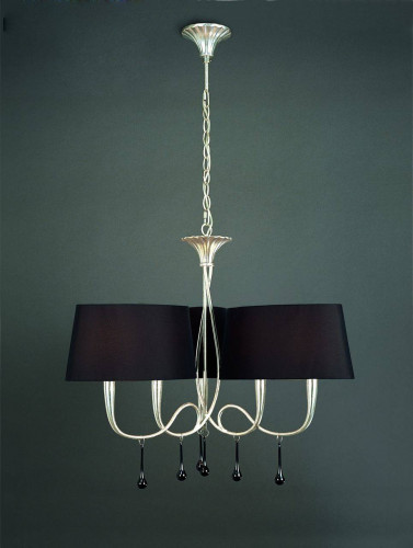 подвесная люстра mantra paola painted silver 3530 в Дзержинске