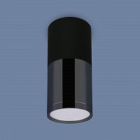 потолочный светодиодный светильник elektrostandard dlr028 6w 4200k черный матовый 4690389121999 в Дзержинске