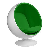кресло eero aarnio style ball chair зеленое в Дзержинске