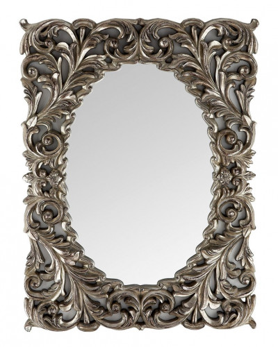 зеркало прямоугольное настенное серебро массимо florentine silver в Дзержинске
