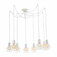 подвесная люстра arte lamp a9182sp-8wh в Дзержинске