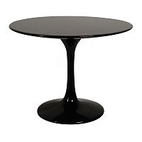 стол журнальный eero saarinen style tulip table черный в Дзержинске