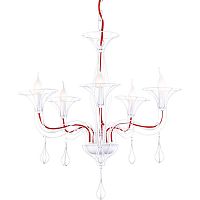 подвесная люстра arte lamp artefact a3225lm-5wh белая в Дзержинске
