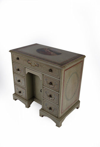 стол mini pedestal desk зеленый с рисунком в Дзержинске