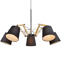 подвесная люстра arte lamp pinoccio a5700lm-5bk в Дзержинске