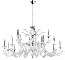 подвесная люстра crystal lux letisia sp12+6 white белая в Дзержинске