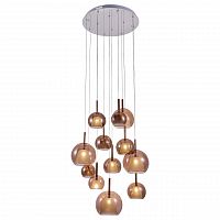 дизайнерская подвесная люстра spot light bellezia 1781213 медь в Дзержинске