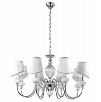 подвесная люстра crystal lux alma white sp-pl8 в Дзержинске