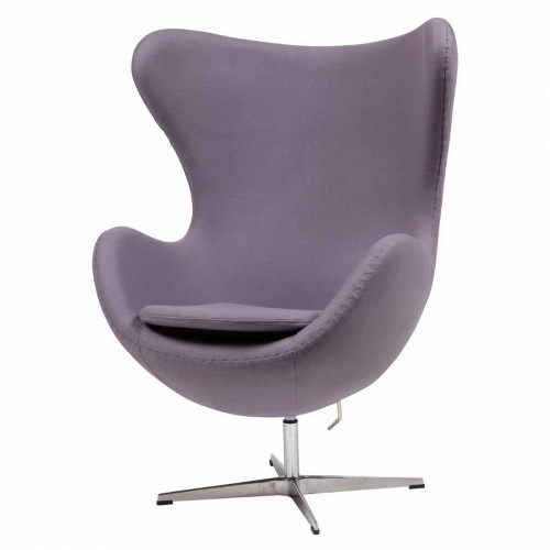 кресло egg chair лиловое в Дзержинске