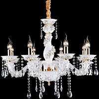 подвесная люстра arte lamp nobile a6609lm-8go в Дзержинске