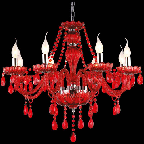подвесная люстра arte lamp teatro a3964lm-8rd в Дзержинске