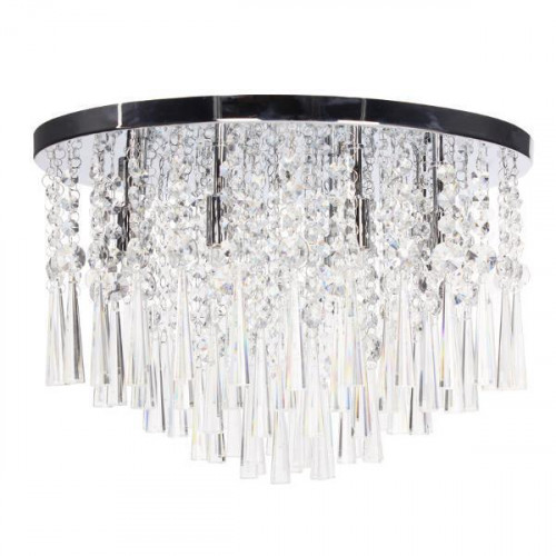 дизайнерская потолочная люстра spot light luxoria 9018828 хром в Дзержинске
