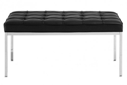 скамья bench черная кожа в Дзержинске