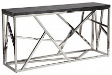 консоль geometric 180x50x90 металл, черная столешница в Дзержинске
