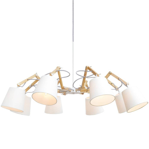 подвесная люстра arte lamp pinoccio a5700lm-8wh в Дзержинске
