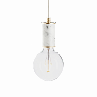 подвесной светильник marmor glans bianco brass в Дзержинске