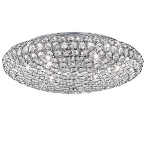 потолочный светильник ideal lux king pl9 cromo в Дзержинске