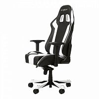 кресло геймерское dxracer king ks06 черно-белое в Дзержинске