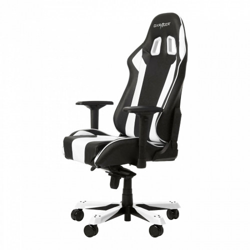 кресло геймерское dxracer king ks06 черно-белое в Дзержинске