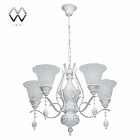 подвесная люстра mw-light версаче 639011505 белая в Дзержинске