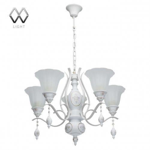 подвесная люстра mw-light версаче 639011505 белая в Дзержинске