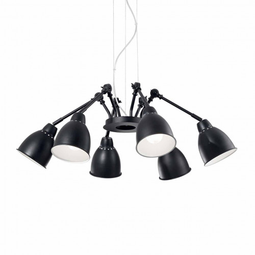 подвесная люстра ideal lux newton sp6 nero в Дзержинске
