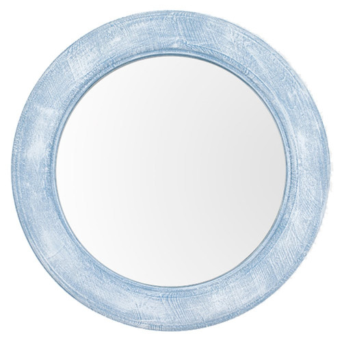 зеркало круглое голубое round window в Дзержинске