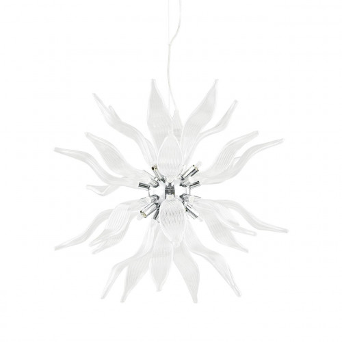 подвесной светильник ideal lux leaves sp8 bianco в Дзержинске