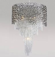 подвесной светильник crystal lux hauberk sp-pl8 d60 матовый никель в Дзержинске