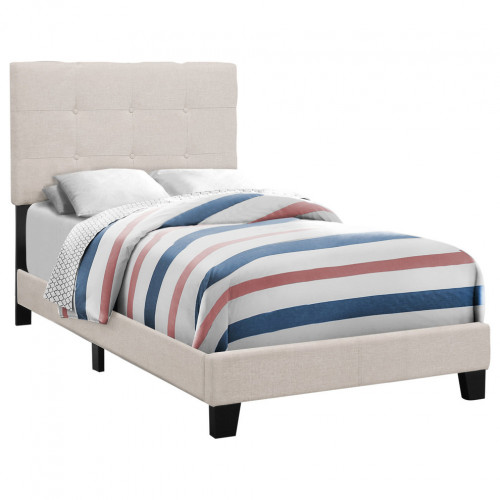 кровать beige linen 120х200 в Дзержинске