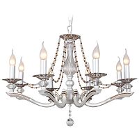 подвесная люстра idlamp eloisa 259/8-whiteplatina в Дзержинске