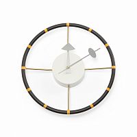 часы steering wheel настенные черный+желтый/black+yellow в Дзержинске