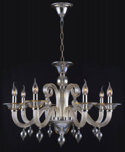 подвесная люстра crystal lux caetano sp8 бежевая в Дзержинске