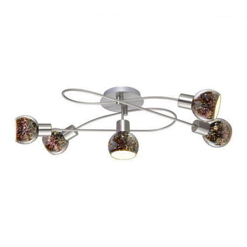 потолочная люстра arte lamp illusione a6125pl-5ss в Дзержинске